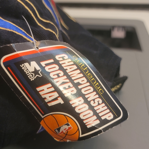 Vintage STARTER Chicago Bulls NBA CHAMPIONS 91 92 93 96 97 98 Strapback Hat Cap - Picture 2 of 5